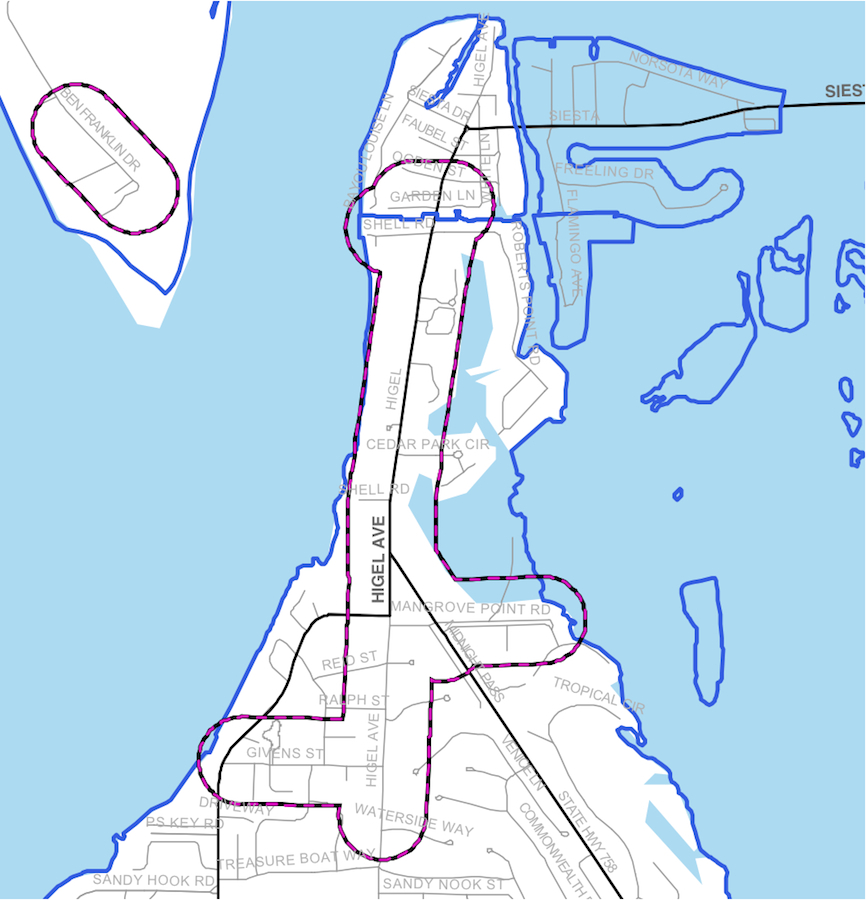 map key north