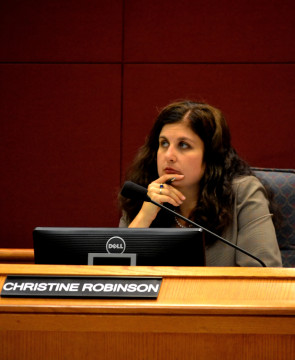 Sarasota County Commissioner Christine Robinson. Photo from the News Leader archive