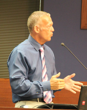 Roy Sprinkle is director of human relations for the Sarasota County Schools. Rachel Hackney photo
