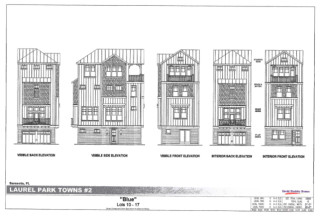 Renderings show examples of the Oaktree Development townhomes. Image courtesy City of Sarasota