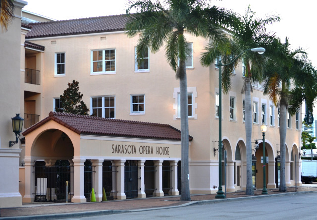The Sarasota Opera House is located at Pineapple Avenue and First Street. File photo