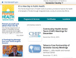 Sarasota County Health Department website shot Dec. 2 2015
