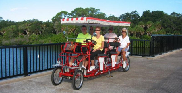 The Surrey Ride Program is sponsored by the Friends of The Legacy Trail. Photo courtesy Sarasota County
