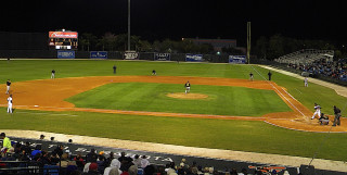 The Orioles face the Pirates in Ed Smith Stadium. File photo