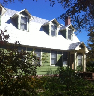 Another view of the house shows the gables more clearly. Contributed photo by Diana Hamilton
