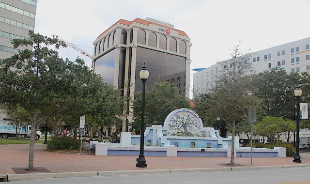 Pineapple Park is in an area that is seeing more development in downtown Sarasota. File photo
