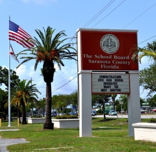 The school district offices are located at The Landings in Sarasota. File photo