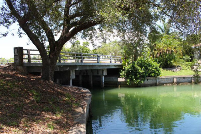The Pheasant Drive bridge is one of four on Bird Key. Image courtesy City of Sarasota