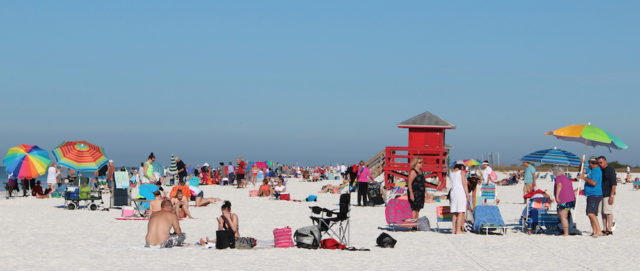 Siesta Key businesses continue to lead the way in the collection of the Tourist Development tax revenue. File photo