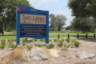 Twin Lakes Park is on Clark Road. Photo courtesy Sarasota County