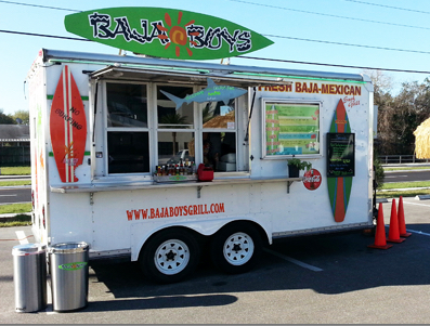 Baja Boys is a popular food truck in Sarasota County. Image from the business website