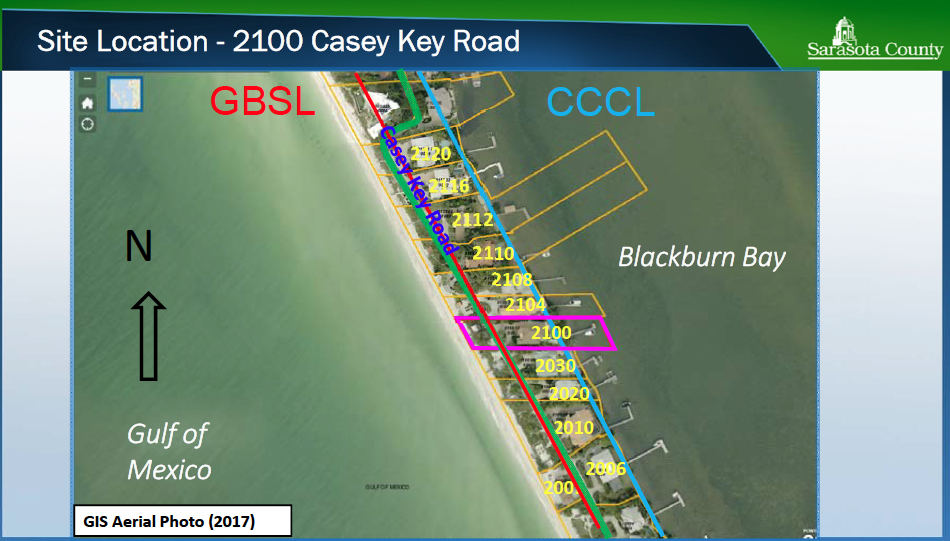 2100 Casey Key Road Aerial Map For BCC June 12 2018 